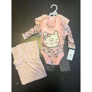 NWOT baby girl clothes set